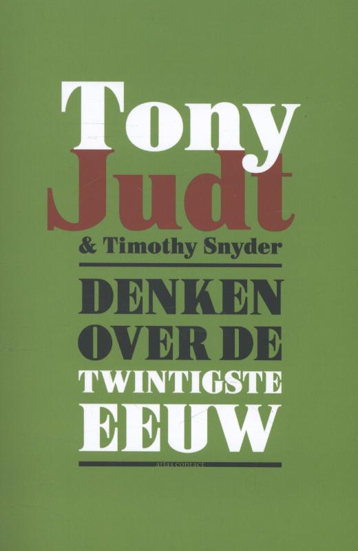 Omslag van Denken over de twintigste eeuw
