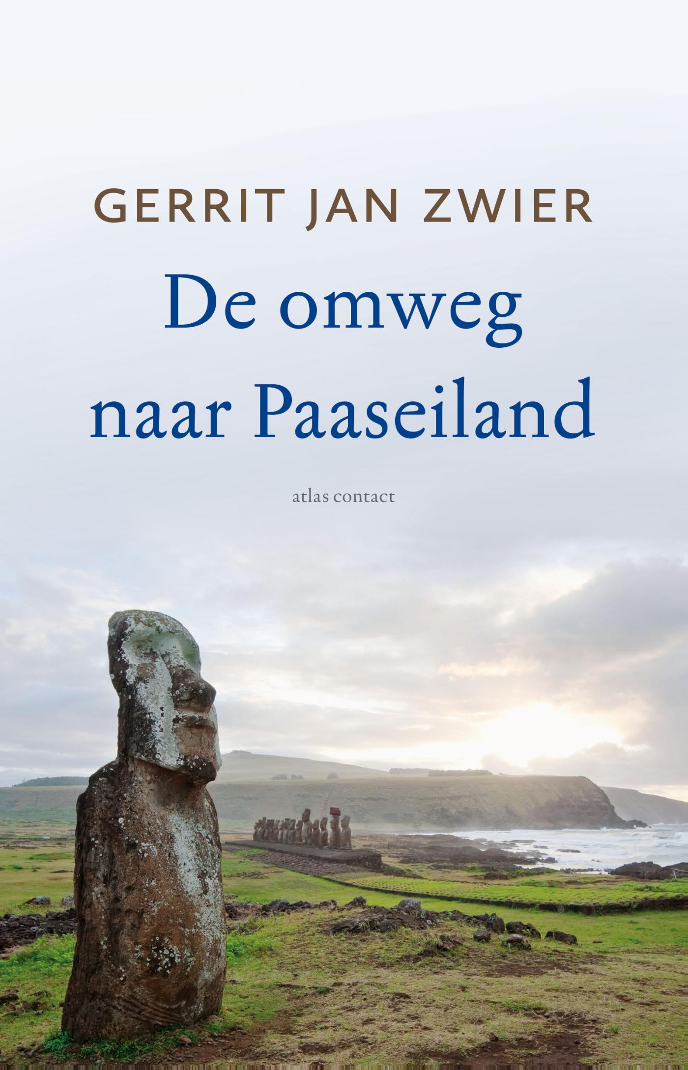 Omslag van De omweg naar Paaseiland