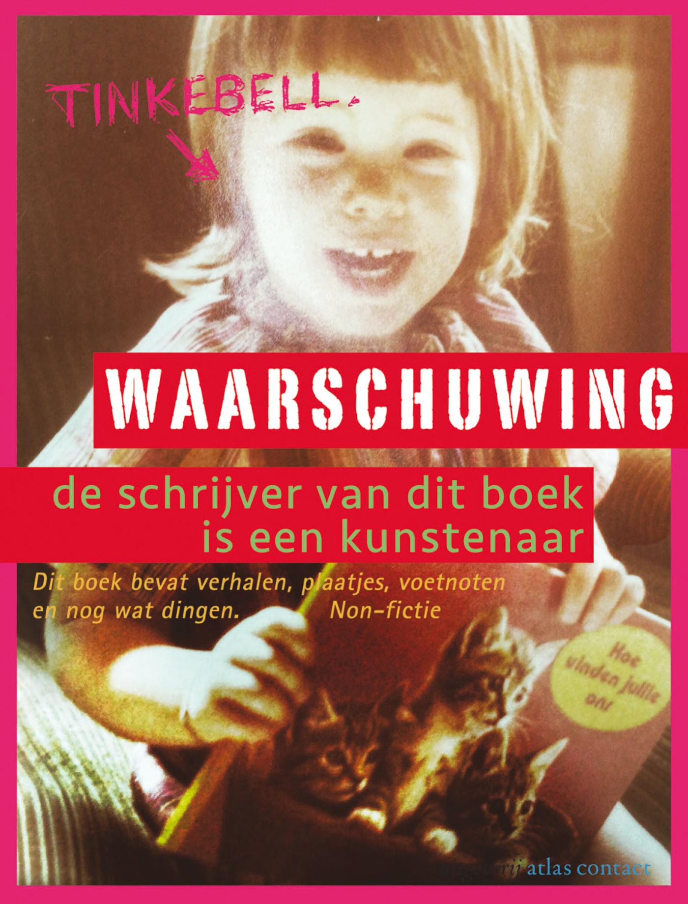 Omslag van Waarschuwing: de schrijver van dit boek is kunstenaar