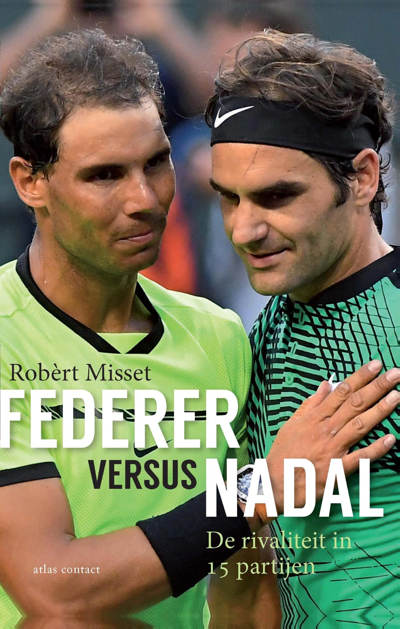 Omslag van Federer versus Nadal