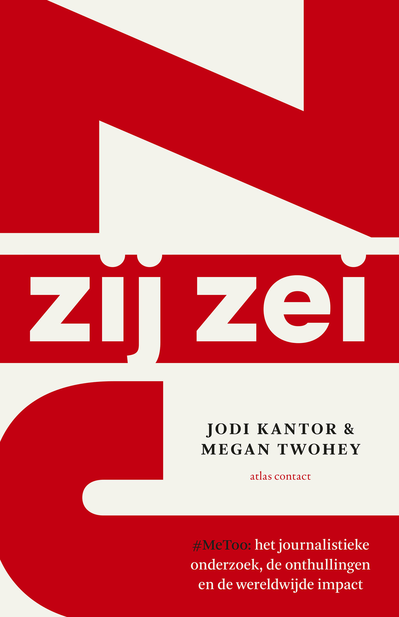 Omslag van Zij zei