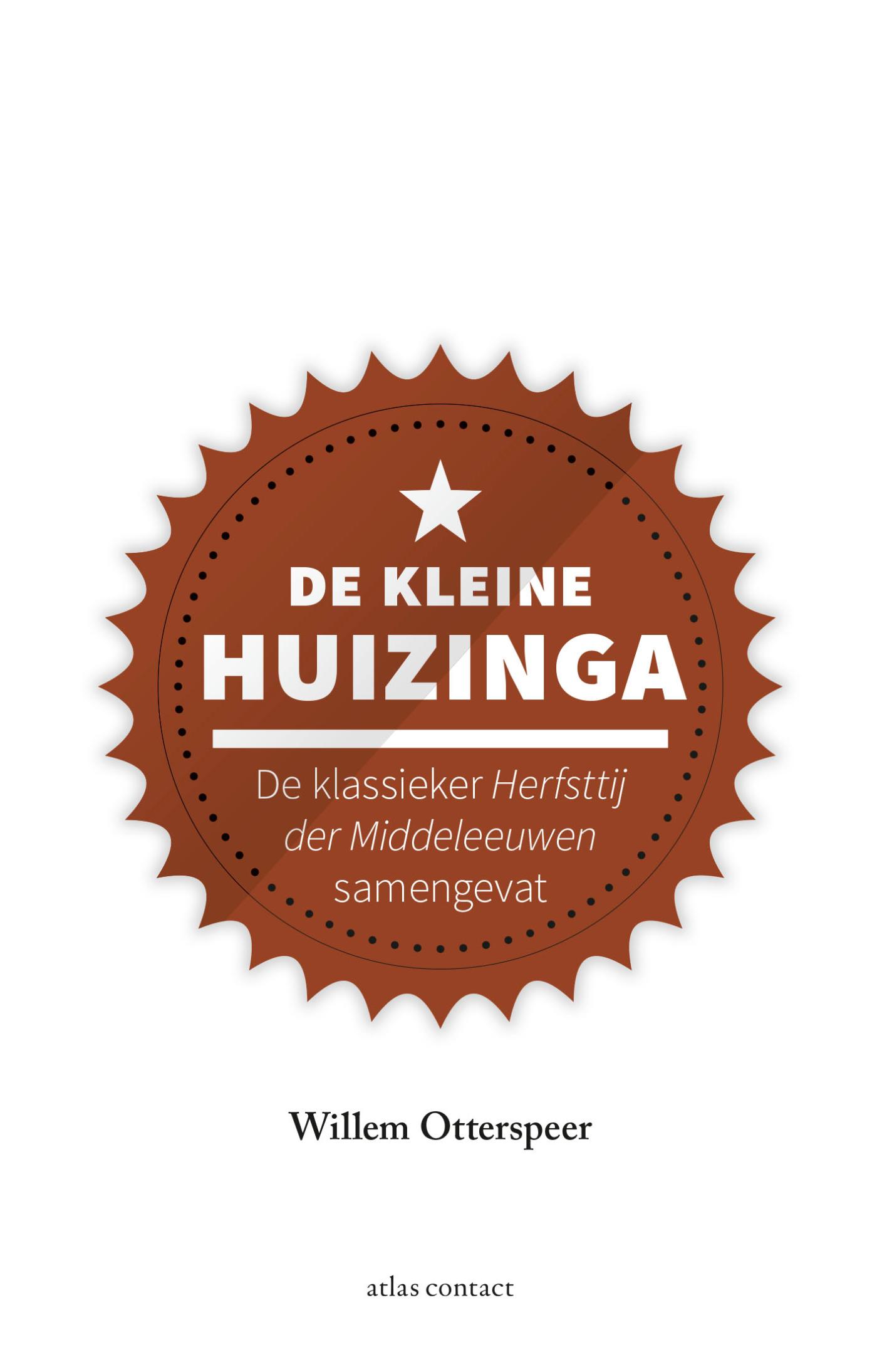 Omslag van De kleine Huizinga
