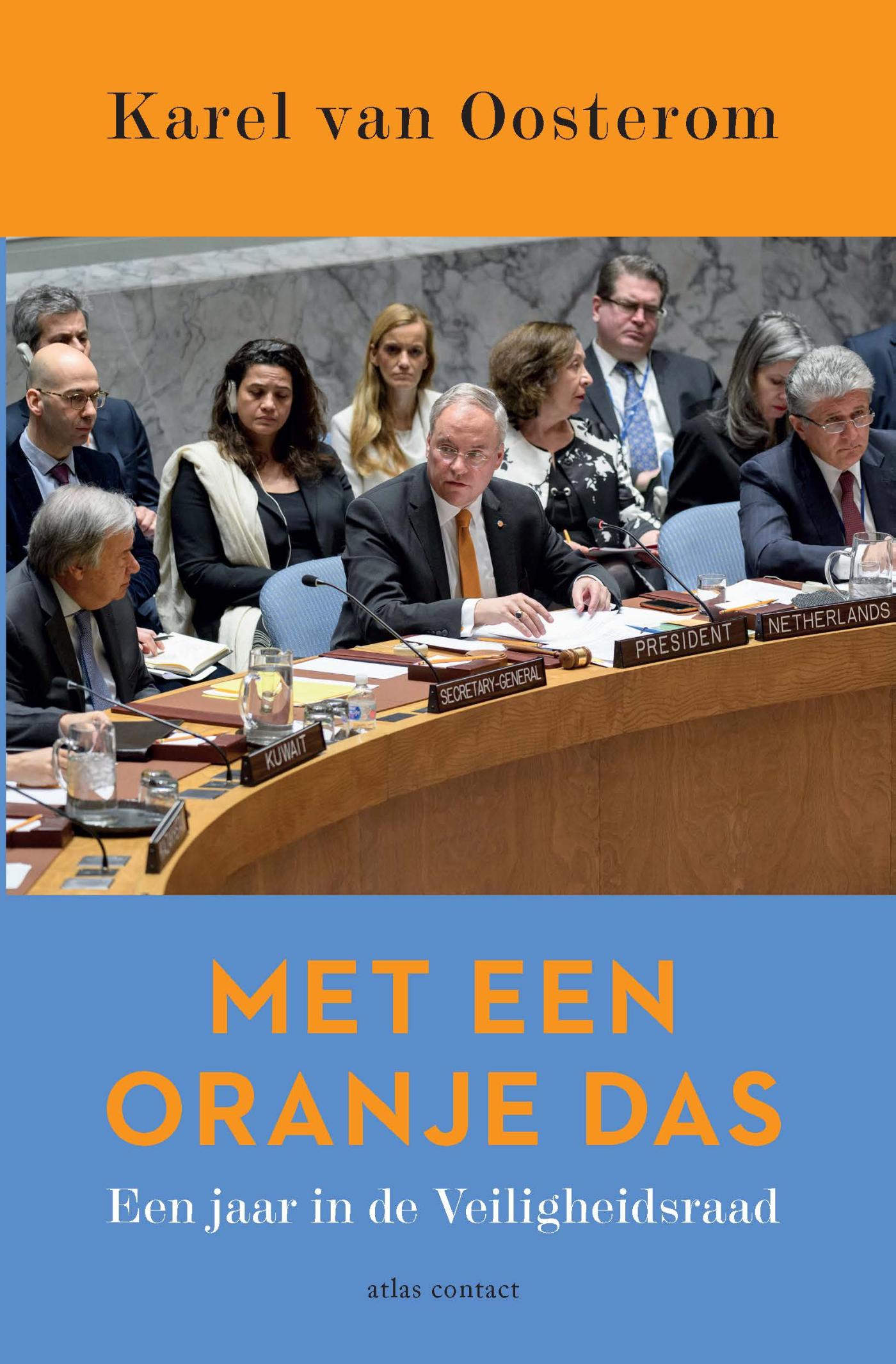 Omslag van Met een oranje das