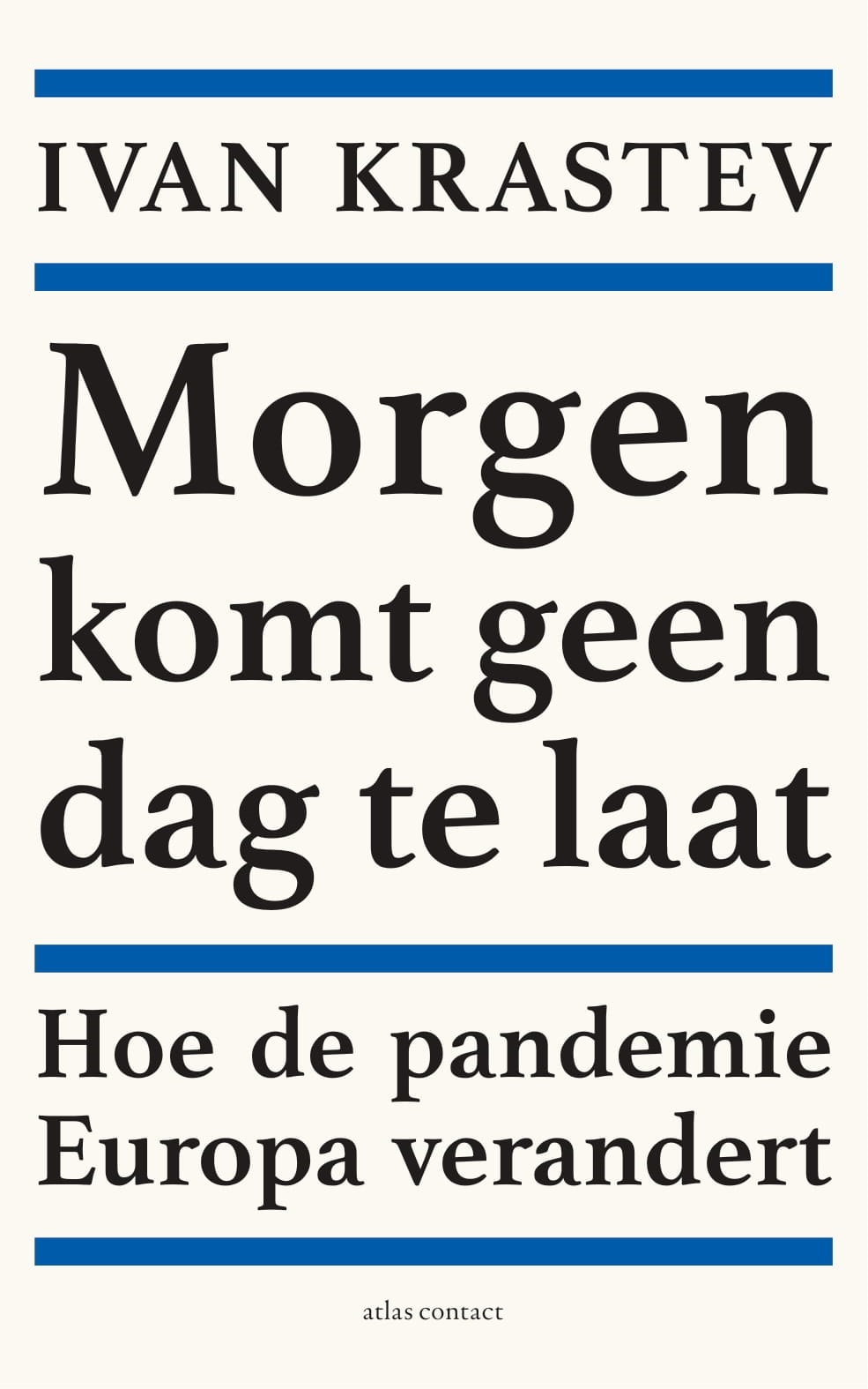 Omslag van Morgen komt geen dag te laat