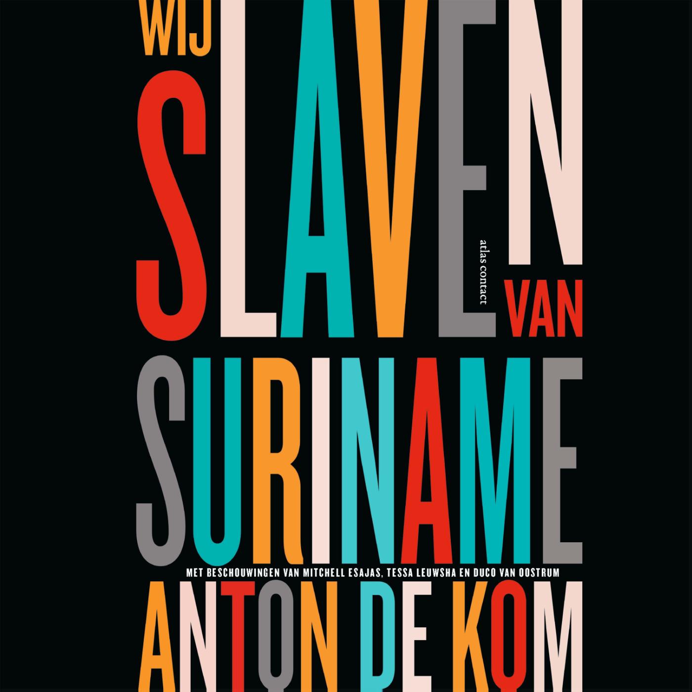 Omslag van Wij slaven van Suriname