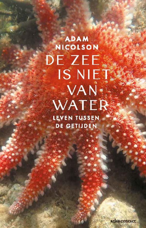Omslag van De zee is niet van water