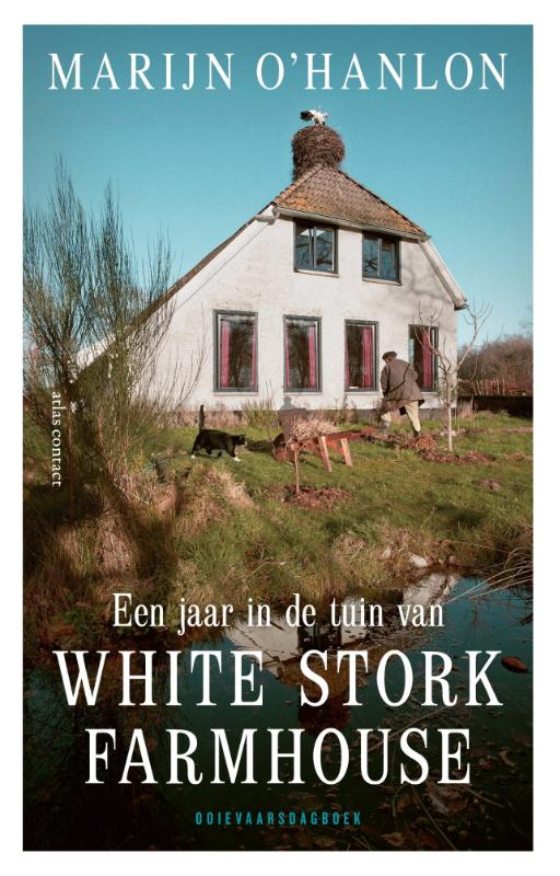 Omslag van Een jaar in de tuin van White Stork Farmhouse