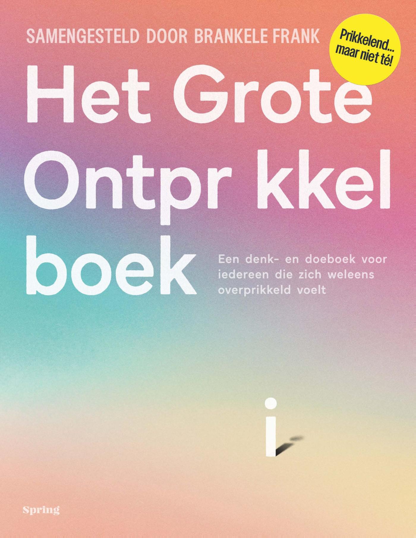 Omslag van Het Grote Ontprikkelboek