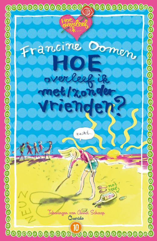 Omslag van Hoe overleef ik met/zonder vrienden