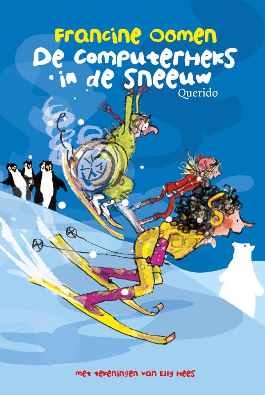 Omslag van De computerheks in de sneeuw