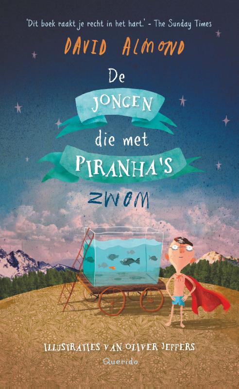 Omslag van De jongen die met piranha's zwom