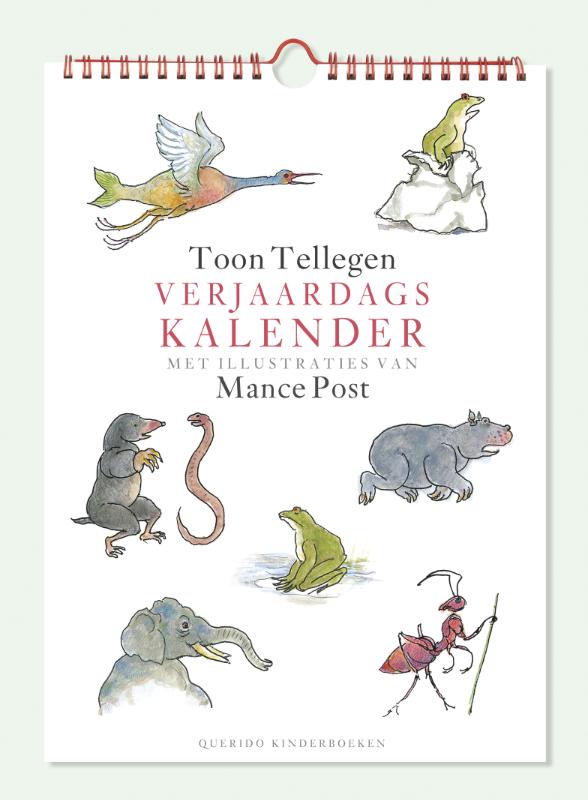 Omslag van Toon Tellegen verjaardagskalender