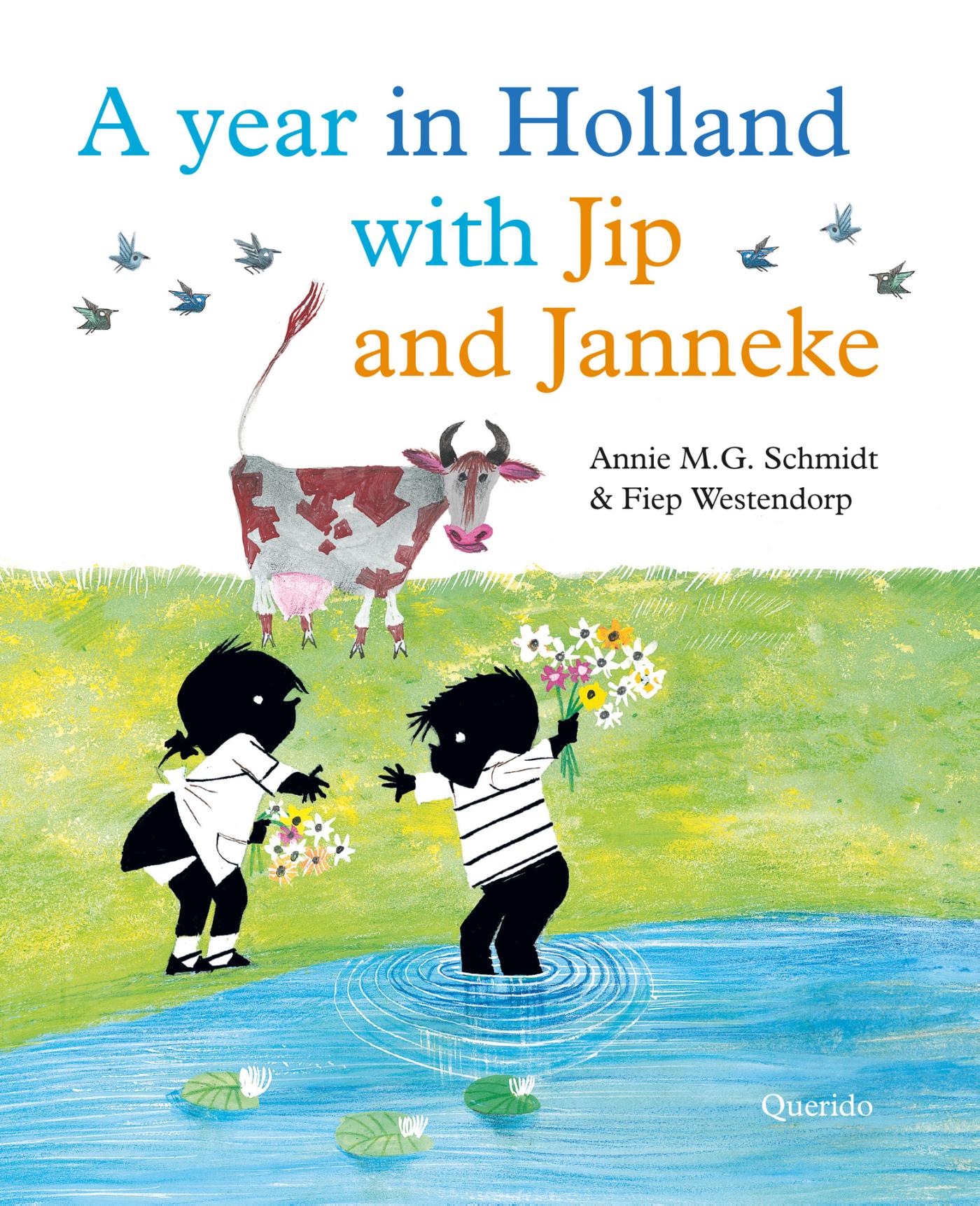 Omslag van A year in Holland with Jip and Janneke