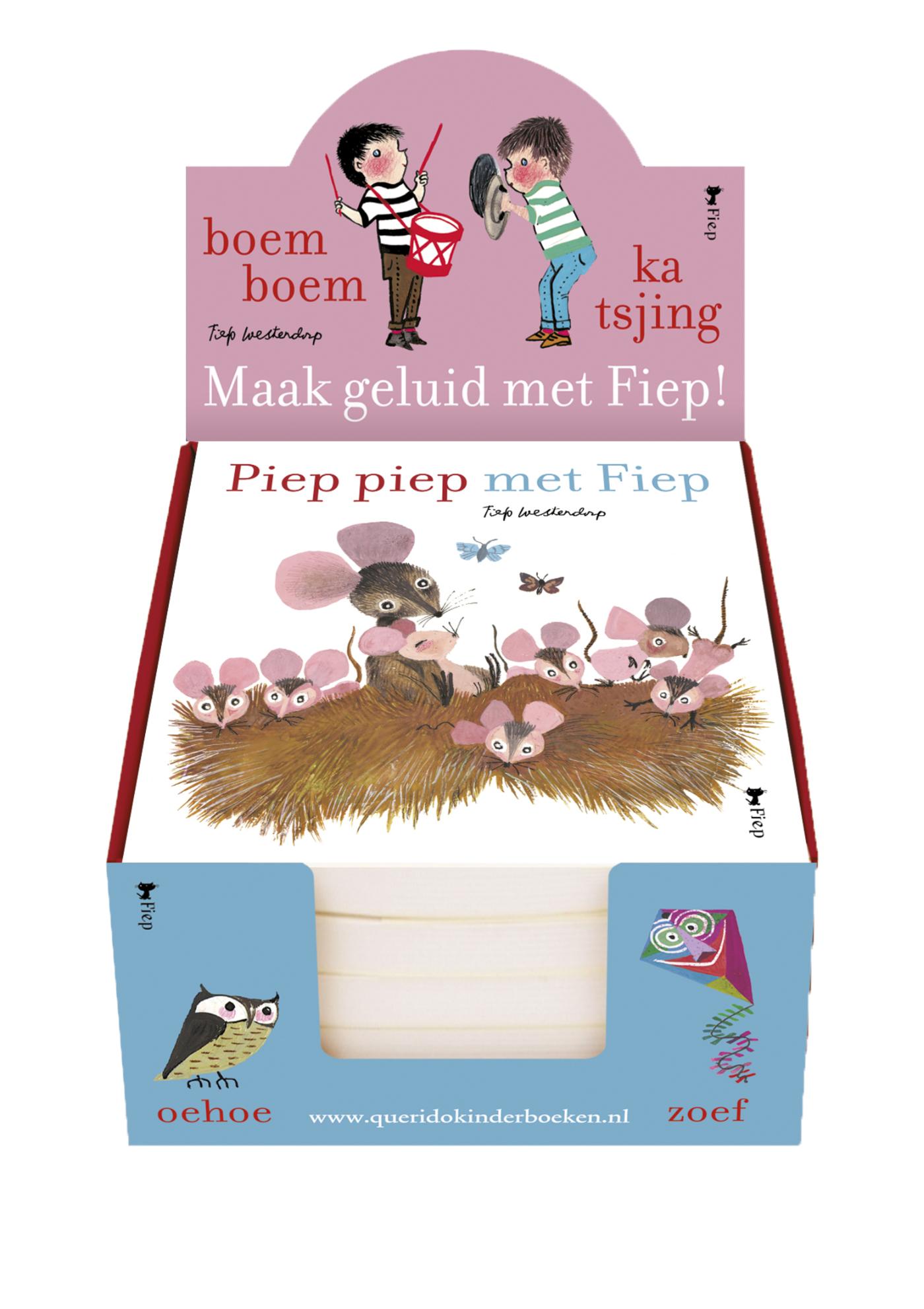Omslag van Piep, piep met Fiep display 6 ex