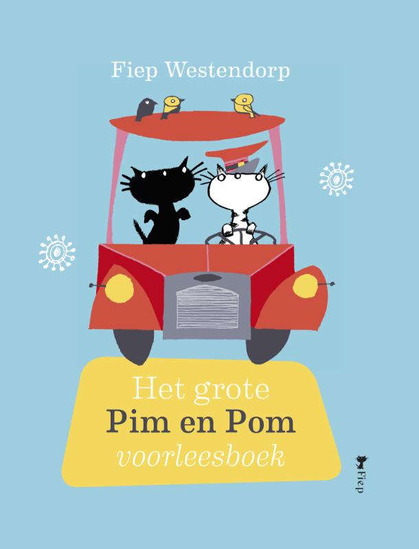 Omslag van Het grote Pim en Pom voorleesboek