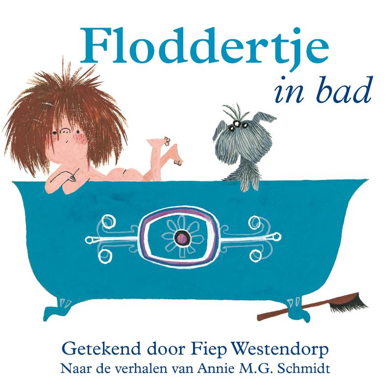 Omslag van Floddertje in bad