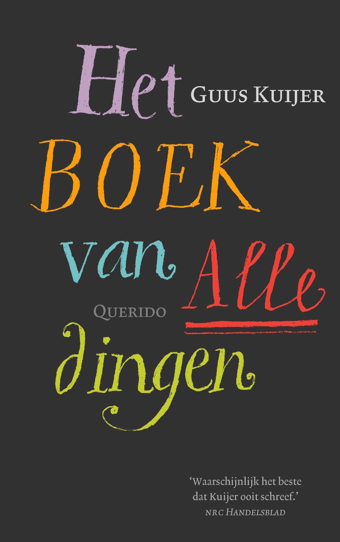 Omslag van Het boek van alle dingen
