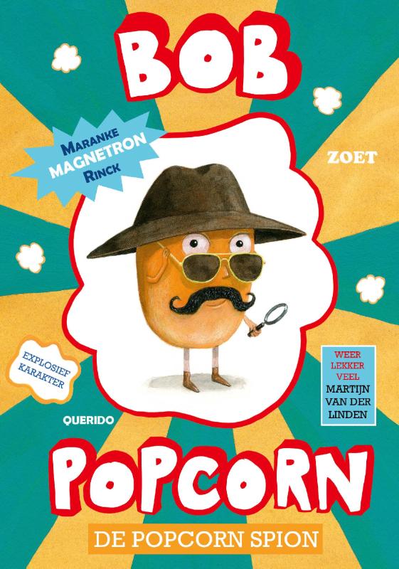 Omslag van Bob Popcorn De Popcorn Spion