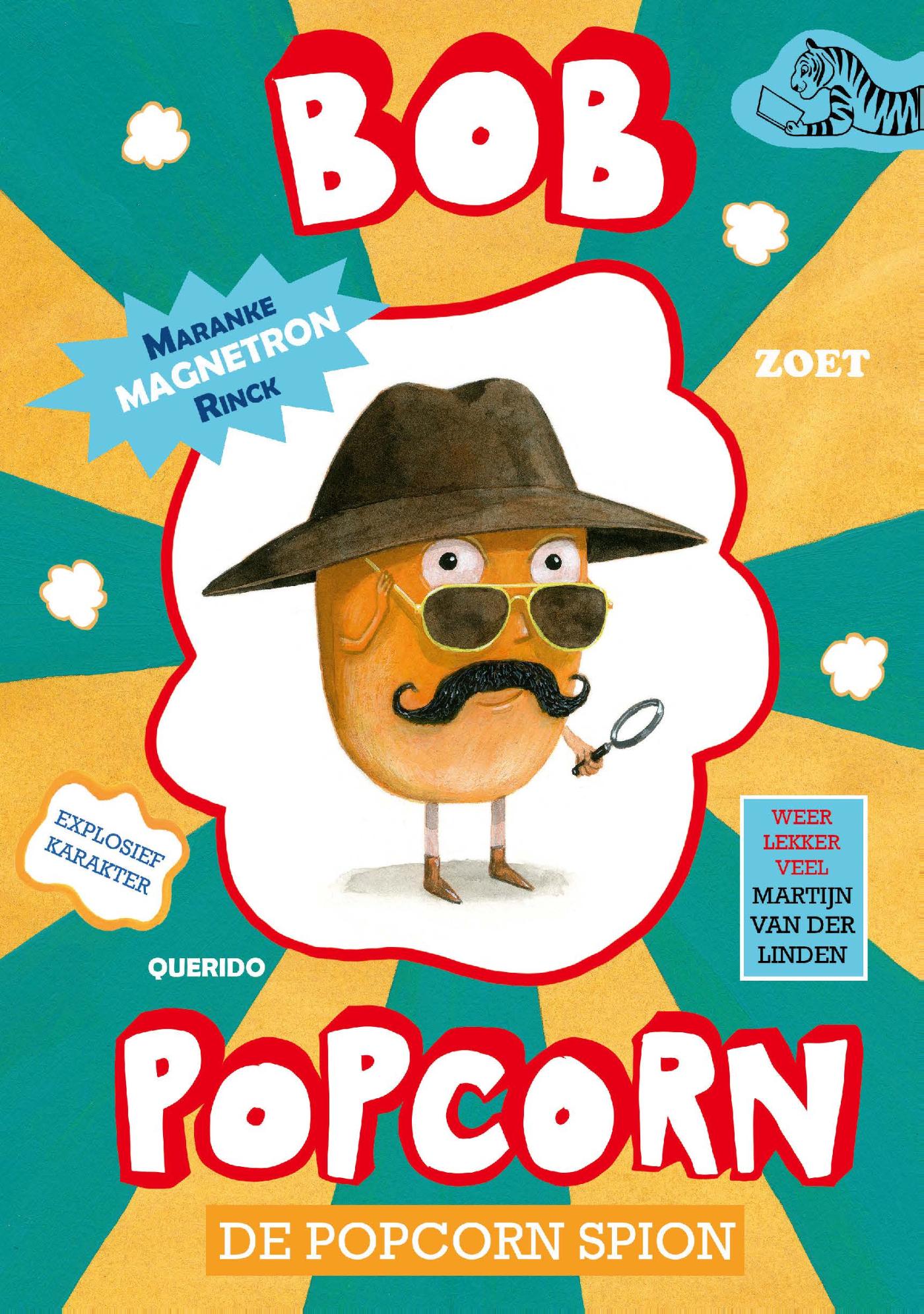Omslag van De popcorn spion - Bob Popcorn