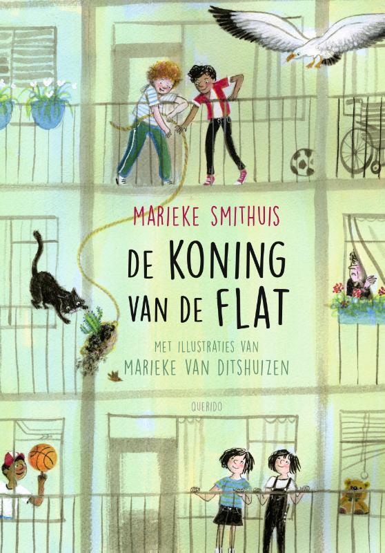 Omslag van De koning van de flat