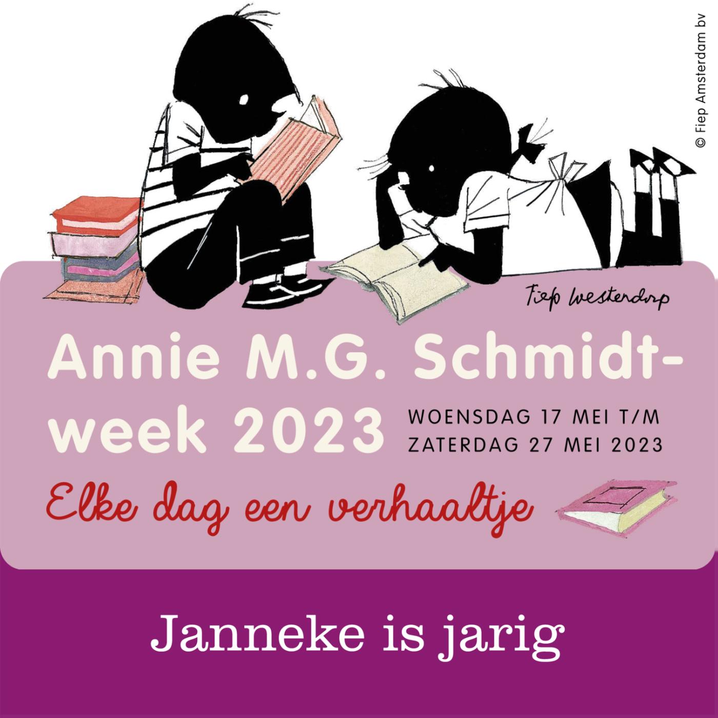 Omslag van Janneke is jarig