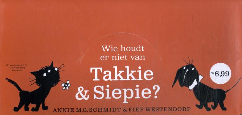 Omslag van Kleine Takkie/Siepie display + 2x6 exx