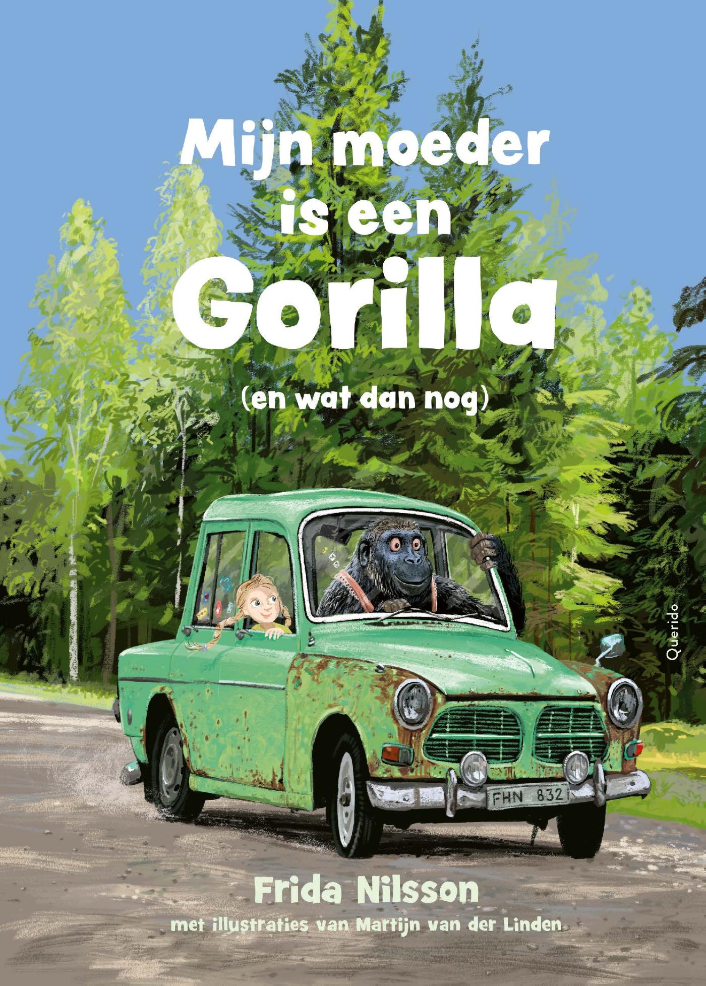 Omslag van Mijn moeder is een gorilla