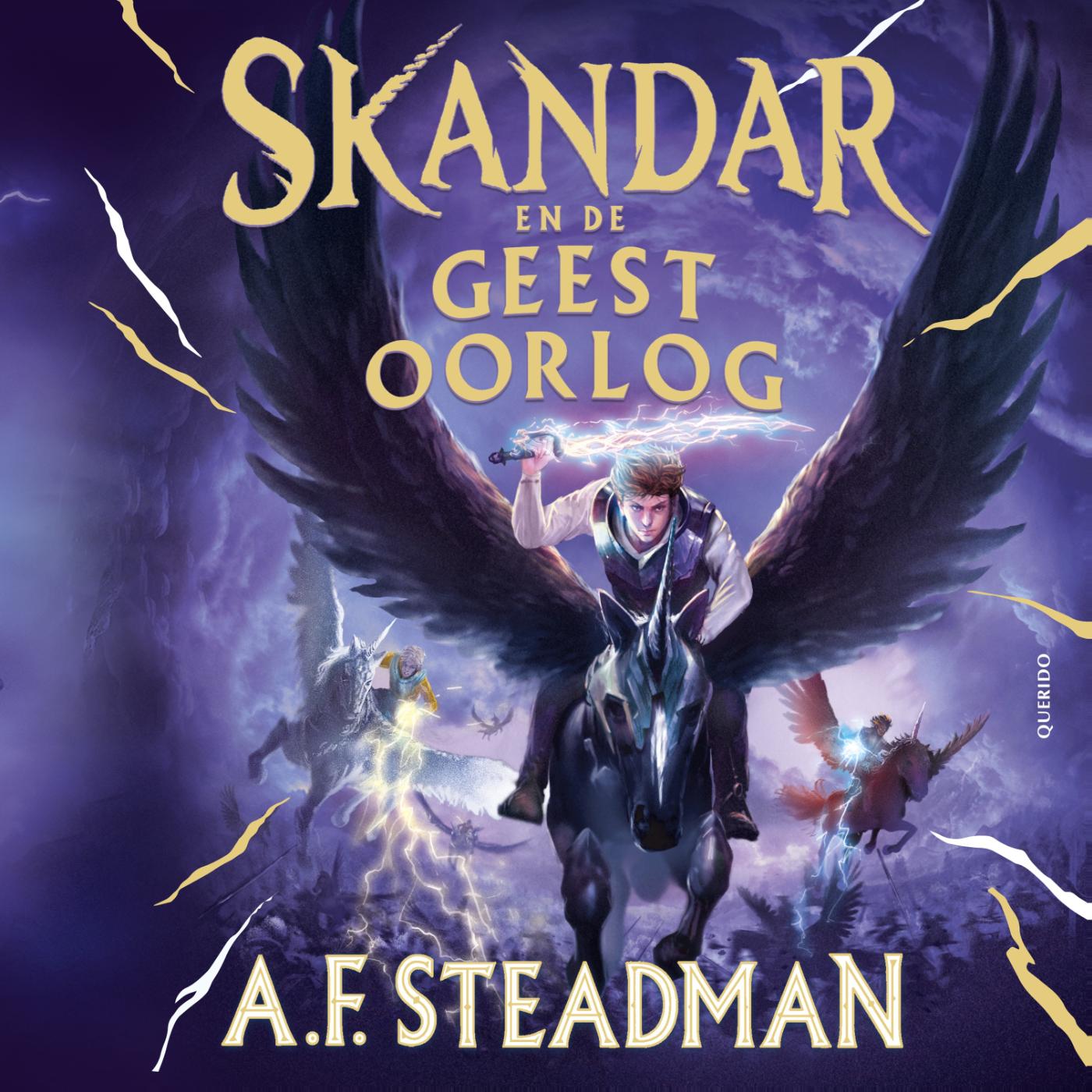 Omslag van Skandar en de geestoorlog