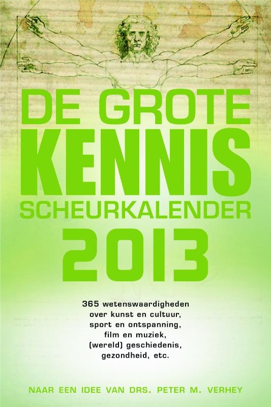 Omslag van De grote kennisscheurkalender 2013