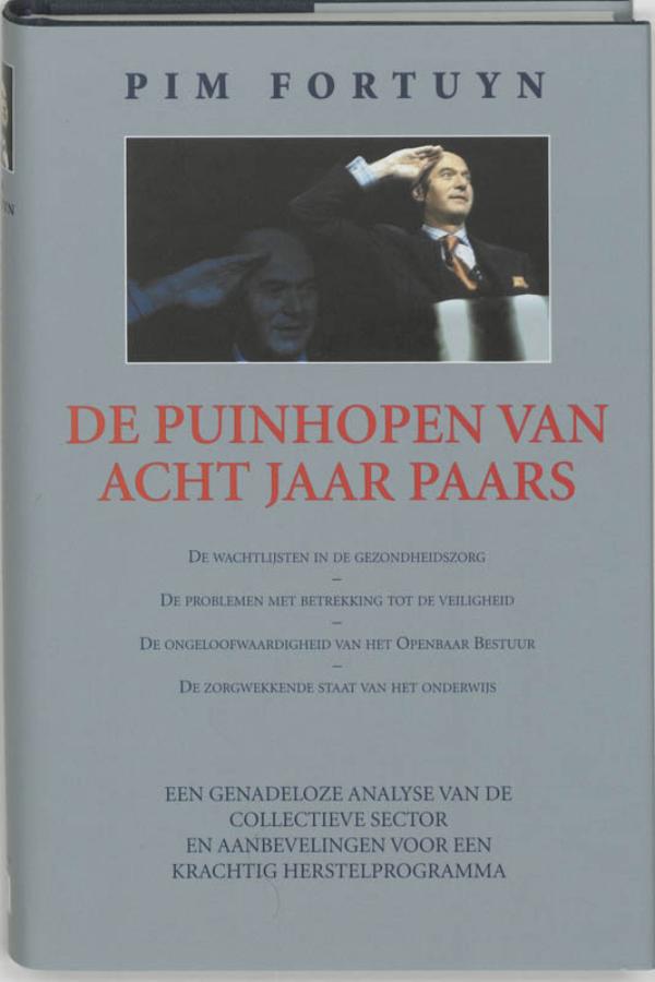 Omslag van De puinhopen van acht jaar paars