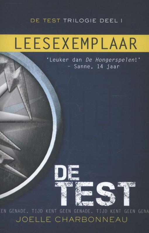 Omslag van De test