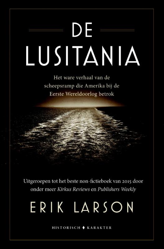 Omslag van De Lusitania