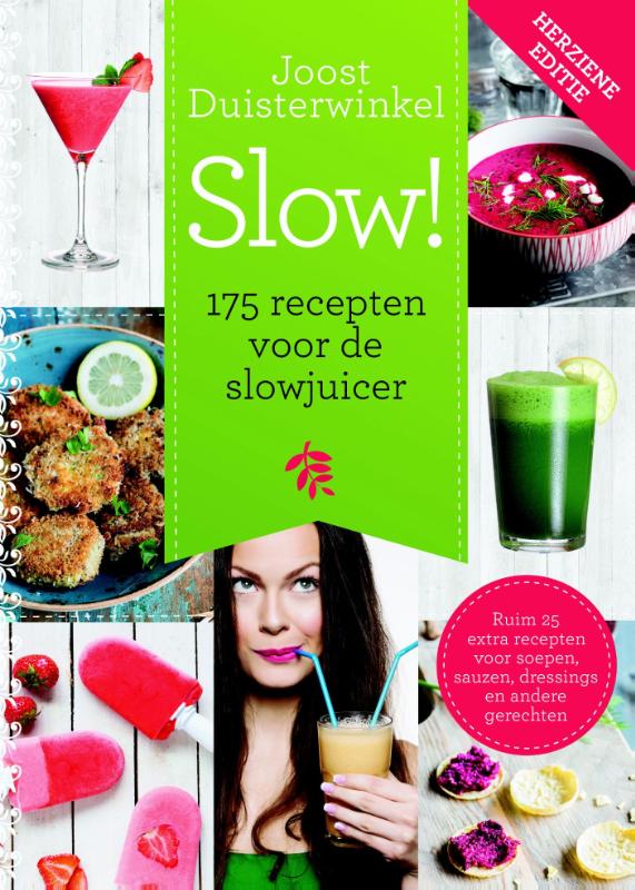Omslag van 175 recepten voor de slowjuicer
