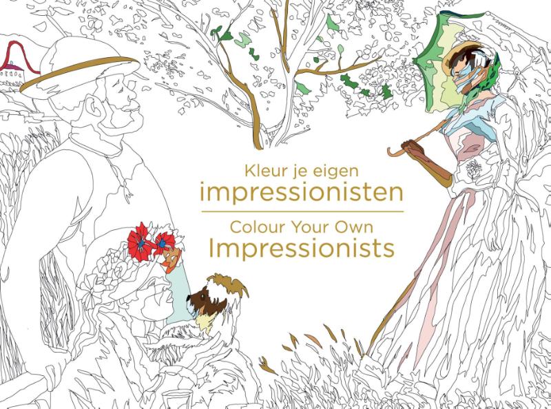 Omslag van Kleur je eigen impressionisten