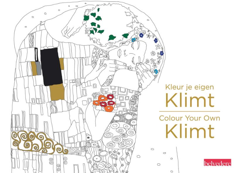 Omslag van Kleur je eigen Klimt / colour your own Klimt