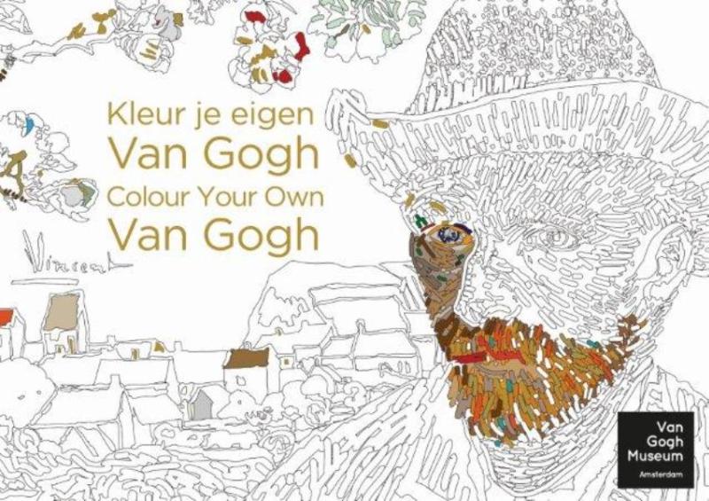 Omslag van Kleur je eigen van Gogh/Colour your own van Gogh