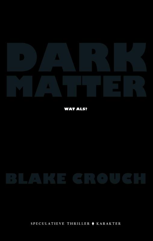 Omslag van Dark matter