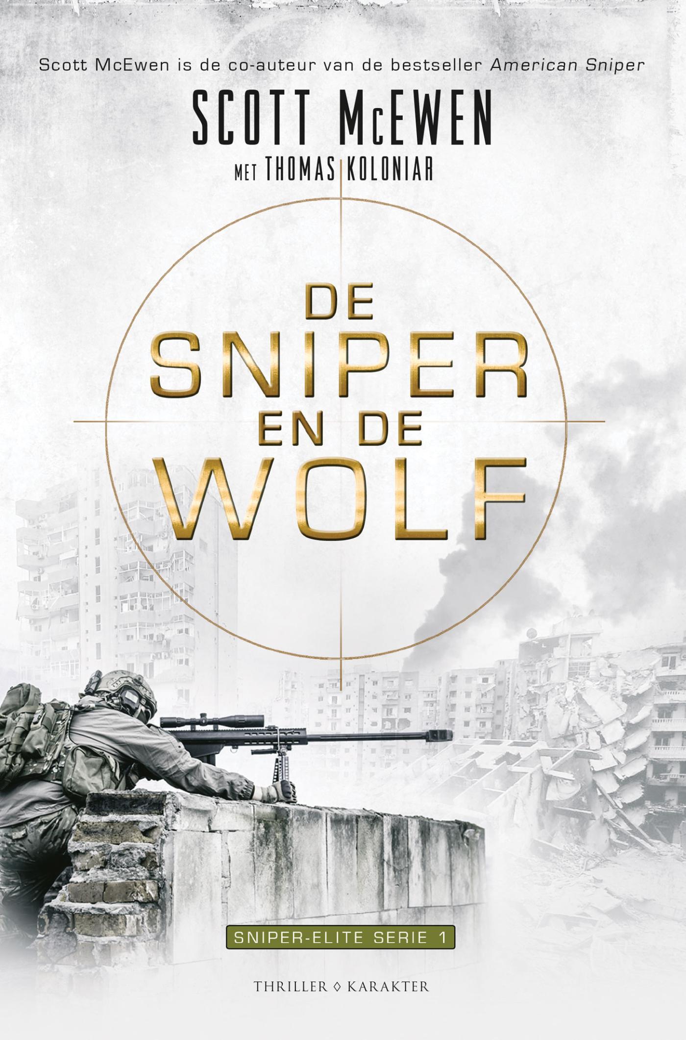Omslag van De sniper en de wolf