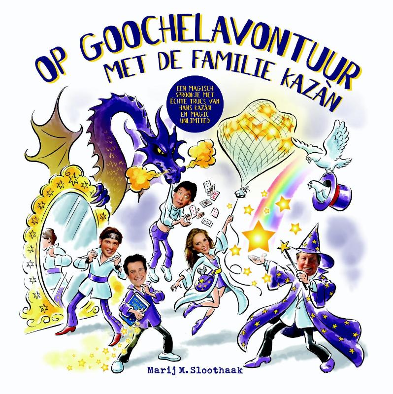 Omslag van Op goochelavontuur met de familie Kazan