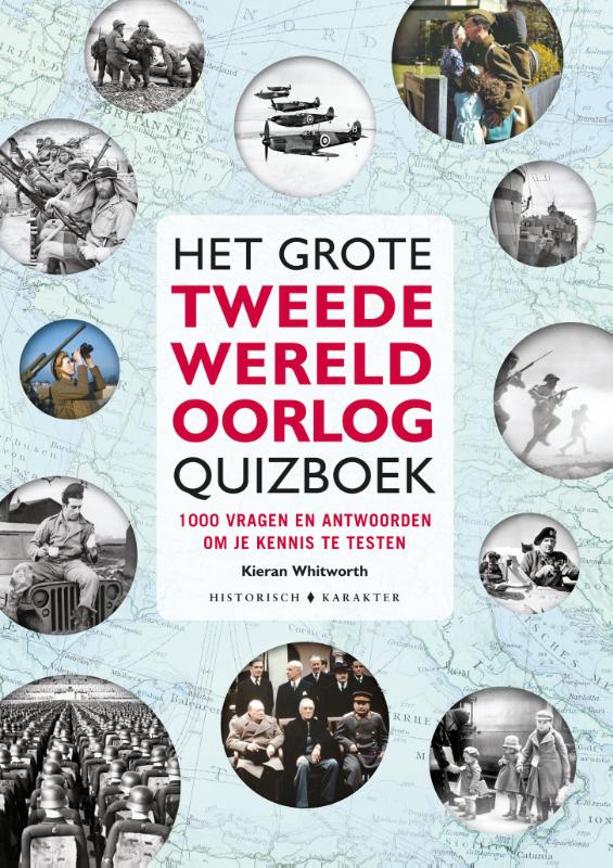 Omslag van Het grote Tweede Wereldoorlog-quizboek