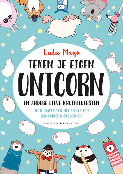 Omslag van Teken je eigen unicorn