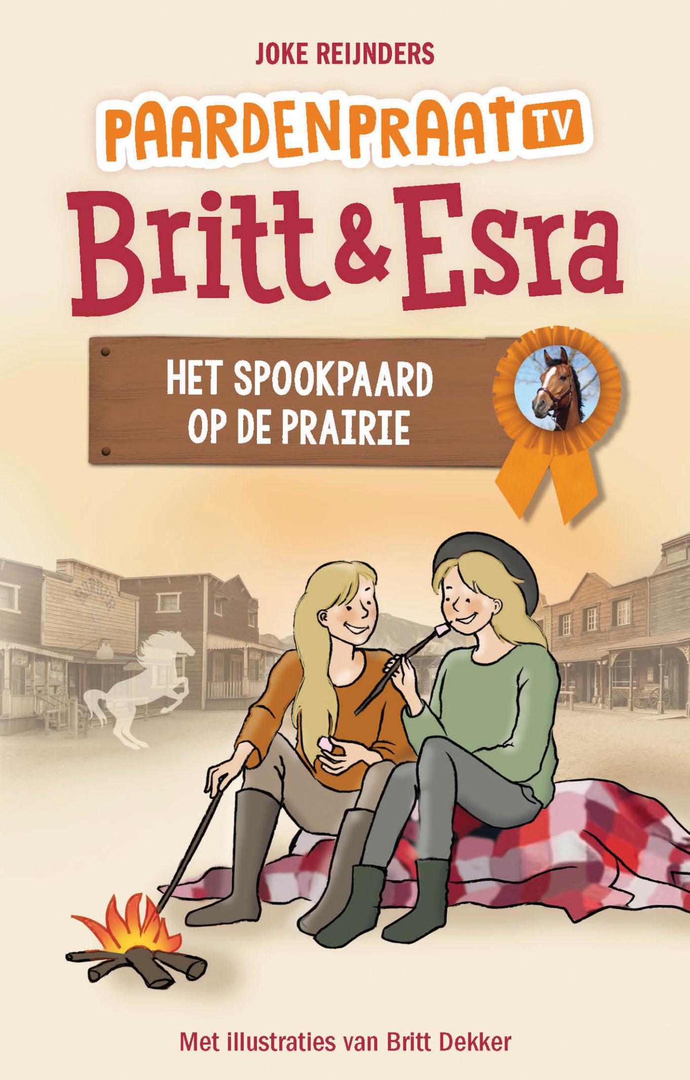Omslag van Het spookpaard op de prairie