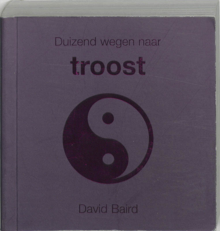 Omslag van Duizend wegen naar troost