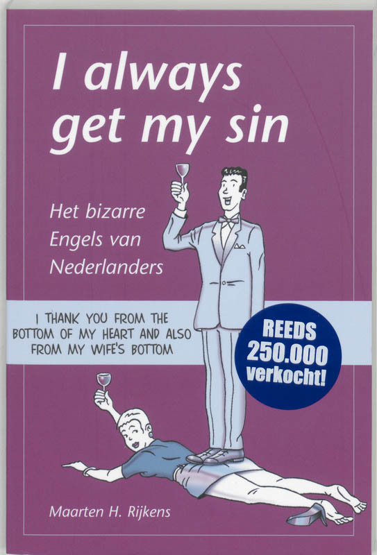 Omslag van I always get my sin