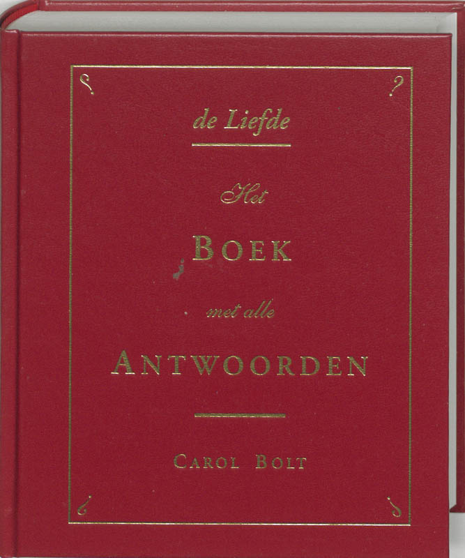 Omslag van De liefde - het boek met alle antwoorden