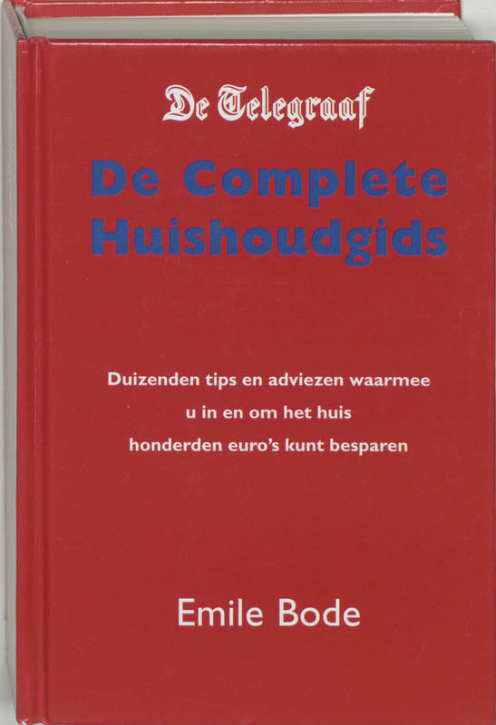 Omslag van De Telegraaf complete Huishoudgids
