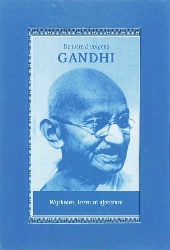 Omslag van De wereld volgens Gandhi