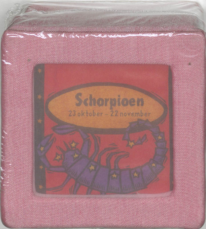 Omslag van Astrologie mini Schorpioen in zijden doos