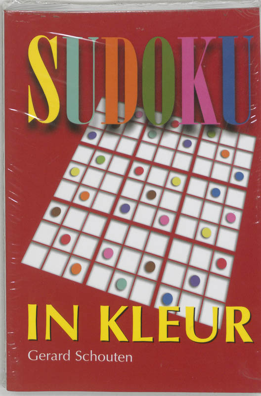 Omslag van Sudoku in kleur