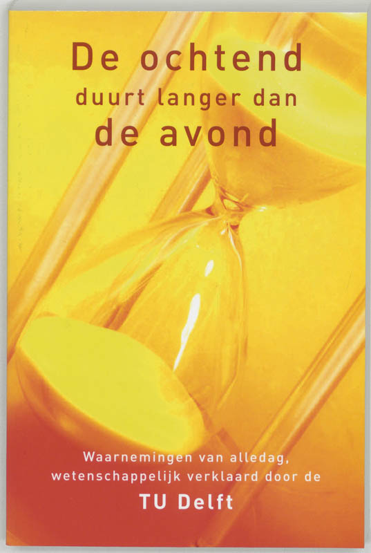 Omslag van De ochtend duurt langer dan de avond